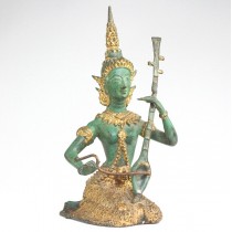 veche statueta Rattanakosin " Phra Aphai Mani ". Thailanda. cca 1920